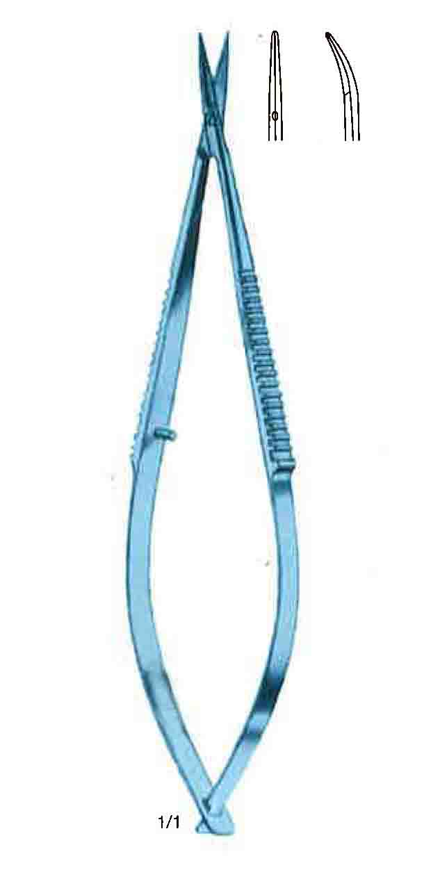 TİTANYUM KAPSÜL MAKASI DÜZ